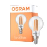 Osram Classic LED E14 Boule Filament Claire 2.2W 470lm - 840 Blanc Froid | Équivalent 40W