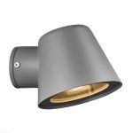 Nordlux Aleria Applique Murale Métal Gris | IP44 - Convient pour GU10