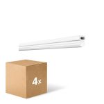 Lot 4x Ledvance Réglette LED Linear Compact High Output 20W 2000lm - 840 Blanc Froid | 120cm