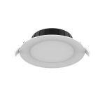 Noxion Downlight LED Hera Plat Encastré Blanc 21W 2400lm 100D - 827-830-840 CCT | 214mm - Diamètre 200mm