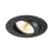 SLV New Tria Universel 68 Spot Aluminium Noir Rond 8.6W 600lm 38D - 925-930-940 CCT | Diamètre 68mm -  Meilleur Rendu Des Couleurs - Dimmable 