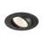 SLV New Tria 68 Spot Aluminium Noir Rond 8.3W 705lm 60D - 927 Blanc Très Chaud | Diamètre 68mm -  Meilleur Rendu Des Couleurs - Dimmable 