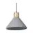 Ledvance Decor Béton/Acier/Bois Suspension Luminaire 220 Foncé Gris | Convient pour E27