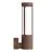 Nordlux Helix Applique Murale Acier Corten Brun | 80mm - IP44 - Convient pour GU10