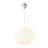 DFTP by Nordlux Navone 40 Suspension Luminaire Verre et Métal Blanc | 400mm - Convient pour E27