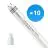 Lot 10x Philips Tube LED T8 CorePro (UN) High Output 18W 2000lm - 840 Blanc Froid | 120cm - Équivalent 36W