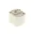 Bright Choice Rail Monophasé Rail Carré Adaptateur Blanc