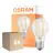 Lot 6x Osram LED Superstar E27 Poire Filament Claire 7.5W 1055lm - 940 Blanc Froid | Meilleur Rendu Des Couleurs - Dimmable - Équivalent 75W