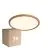 Lot 3x Nordlux LED Plafonnier Oja 29 Bois 18W 1600lm - 827 Blanc Très Chaud | 3 Niveaux De Gradation Dimmable 