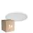 Lot 5x D'Lite Plafonnier Luma Blanc 22W 2000lm - 827 Blanc Très Chaud | IP44 - 42cm