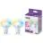 Pack duo 2x WiZ Smart Spot LED GU10 PAR16 5W 400lm 36D | Meilleur Rendu Des Couleurs - Dimmable - Équivalent 50W