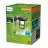 Philips Solar Radii Applique Murale Métal Noir 1.3W 250lm - 830 Blanc Chaud | IP44