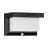 Eglo Applique Murale Utrera Solar Noir 800lm - 840 Blanc Froid | IP44 - Détecteur De Mouvement