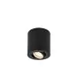 SLV Triledo Plafonnier Aluminium Noir Carré | Convient pour 1x GU10 