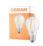 Osram Parathom LED E27 Poire Claire 4.5W 470lm - 822-827 Dim To Warm | Équivalent 40W
