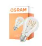 Osram Vintage 1906 LED Classic Slim E27 Poire Filament Claire 4.8W 470lm - 827 Blanc Très Chaud | Dimmable - Équivalent 40W