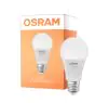 Osram Smart+ Matter Classic LED E27 Poire Dépolie 9W 806lm - 827-865 Variable Blanc | Dimmable - Équivalent 60W