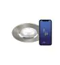 Nordlux Don Smart Spot LED Brushed Nickel 4.7W 320lm 60D - 822-865 Variable Blanc + RGB | 85mm - IP65