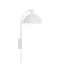Nordlux Ellen 20 Applique Murale Métal et Textile Blanc | Convient pour E14