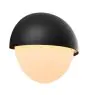 Nordlux Scorpius Applique Murale Rond Noir | Convient pour 1x E14
