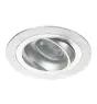 Noxion Encastré Spot Logic MR16 inclinable Aluminium | Diamètre 80mm - GU10 Culot