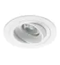 Noxion Encastré Spot Logic MR16 inclinable Blanc | Diamètre 80mm - GU10 Culot
