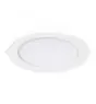 Noxion Downlight LED Slim V2.0 24W 2400lm 120D - 830 Blanc Chaud | 225mm - Diamètre 200mm - IP44 
