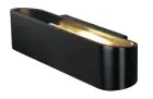 SLV Ossa Aluminium Noir | Convient pour 1x R7s