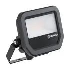 Ledvance Projecteur LED Aluminium Noir 8W 1100lm 100D - 830 Blanc Chaud | IP66 - Symétrique