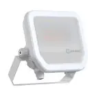 Ledvance Projecteur LED Aluminium Blanc 17W 2200lm 100D - 830 Blanc Chaud | IP66 - Symétrique