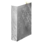 Nordlux Fold 10 Applique Murale  Acier Argent Up & Down 10.4W 225lm - 830 Blanc Chaud