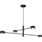 Nordlux Suspension luminaire Clyde 20W 827 350lm 120D Noir - Métal | Dimmable - Blanc Très Chaud