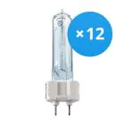 Lot 12x Philips MASTERColour G12 CDM-T Elite 50W - 930 Blanc Chaud | Meilleur rendu des couleurs