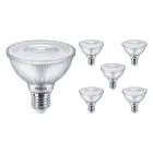 Lot 6x Philips Master Value LED ampoule Réflecteur E27 PAR30 9.5W 820lm 25D - 940 Blanc Froid | Meilleur rendu des couleurs - Dimmable - Équivalent 75W