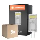 Lot 5x Ledvance Performance LED Capsule Claire G4 1.5W 200lm - 827 Blanc Très Chaud | Équivalent 20W