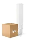 Lot 9x Philips CorePro PL-C LED 8.9W 1100lm - 840 Blanc Froid | 2-Pins - Équivalent 26W