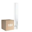 Lot 10x Philips CorePro PL-S LED 5W - 830 Blanc Chaud | 2-Pins - Équivalent 11W