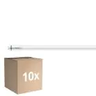 Lot 10x Philips Master Tube LED T8 (EM/Direct 230V) Ultra Output 13.5W 2300lm - 830 Blanc Chaud | 120cm - Équivalent 36W