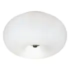 Eglo Plafonnier Optica Acier Nickel Satiné | Convient pour 2x E27