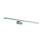 Eglo Applique Murale Pandella 1 Aluminium Chrome Argent Éclairage de salle de bains 11W 1350lm - 840 Blanc Froid | IP44 