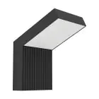 Eglo Applique Murale Grottazzolina Aluminium Noir 10W 1280lm - 830 Blanc Chaud | IP65
