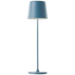 Brilliant Tafellamp Kaami Metaal Kunststof Blauw 2W 310lm - 830 Warm Wit | 100mm - IP44 - Dimbaar 