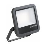 Ledvance LED Floodlight Aluminium Zwart 69W 9150lm 100D - 830 Warm Wit | IP66 - Symmetrisch