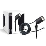 D'Lite Prikspot Fuse Aansluitsnoer Zwart | IP65 - Geschikt voor 1x GU10 | incl. cable 2 Meter