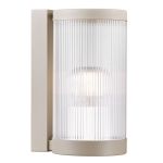 Nordlux Coupar Wandlamp Aluminium Sanded | IP54 - Geschikt voor E27