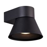 Nordlux Kyklop Wandlamp Aluminium Zwart | Geschikt voor GU10