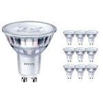 Voordeelpak 10x Philips Corepro LED Spot GU10 PAR16 3W 230lm 36D - 830 Warm Wit | Dimbaar - Vervangt 35W