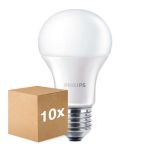 Voordeelpak 10x Philips Corepro LED Lamp E27 Peer Mat 13W 1521lm - 830 Warm Wit | Vervangt 100W