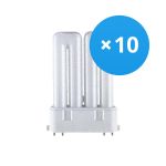 Voordeelpak 10x Osram Dulux F 24W 830 | Warm Wit - 4-Pin