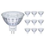 Voordeelpak 10x Philips Corepro LED Spot GU5.3 MR16 4.4W 390lm 36D - 840 Koel Wit | Vervangt 35W